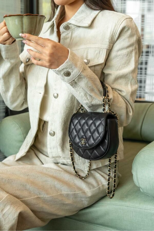 【Pre Sale】25C Chain Handbag Lambskin14x16x6.5cm