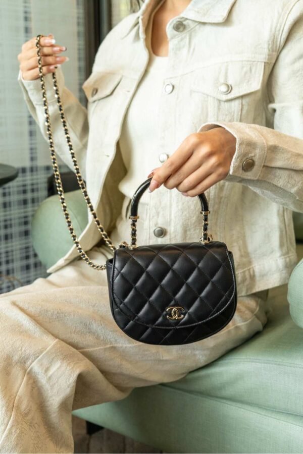 【Pre Sale】25C Chain Handbag Lambskin14x16x6.5cm