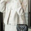 【Pre Sale】25C Chain Handbag Lambskin14x16x6.5cm